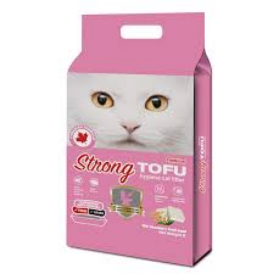 Picture of Strawberry Strong Tofu Premium Cat Litter 6L