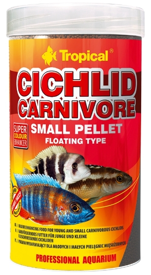 Picture of Tropical Cichlid Carnivore Small Pellet 250ml