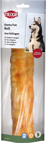 Picture of Trixie Denta Fun Roll, collagen med kyckling, 165 g