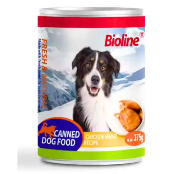 Picture of Bioline Dog Chicken Recipe 375g (12/pack)
