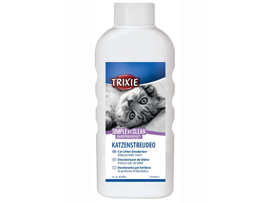 Picture of Trixie Simple'n'clean Cat Litter Deodorizer - Baby Powder