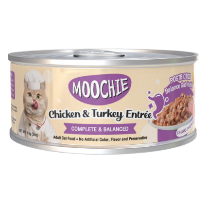 Picture of Moochie Chicken & Turkey Entrée 85g (24/pack)   