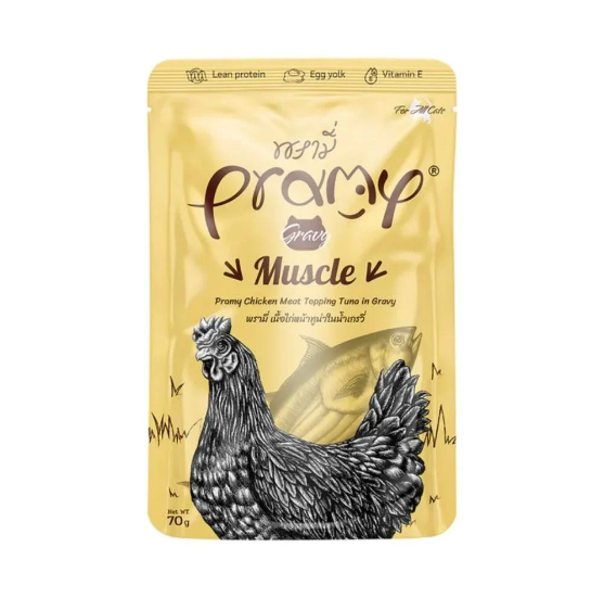 Picture of Pramy Functional Muscle Chicken Topping Tuna 70g (12/pack)     