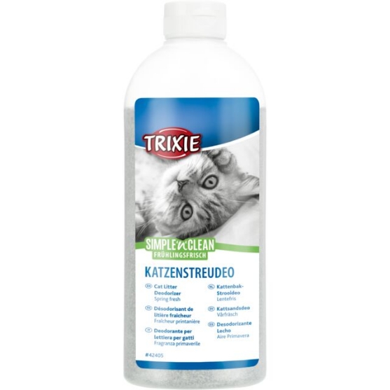 Picture of Trixie Simple'n'Clean cat litter deodorizer, spring fresh, 750 g