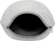 Picture of Triexi Luna cave, felt,  light grey 38 × 26 × 44 cm