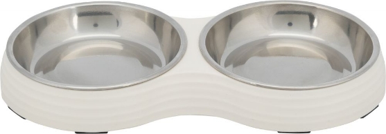 Picture of Trixie Bowl set, flat, melamine/stainless steel