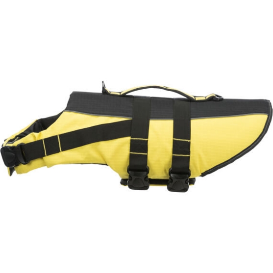 Picture of Trixie Life vest, M: 45 cm, yellow/black