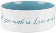 Picture of Trixie  Home Ceramic bowl, 0.3 l/ø 12 cm,(cream/petrol)