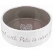Picture of Trixie Pet's Home bowl, ceramic, 0.8 l/ø 16 cm, cream/taupe