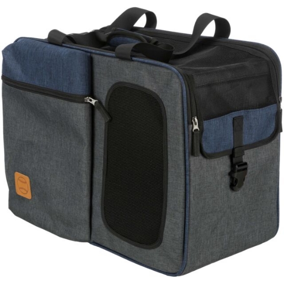 Picture of Trixie Tara Backpack and carrier 2 in 1 grey/blue