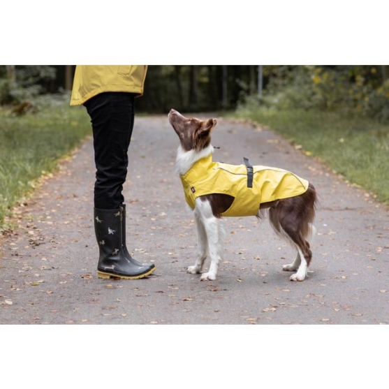 Picture of Trixie Vimy rain coat, M: 45 cm, yellow