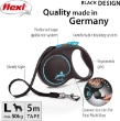 Picture of Trixie flexi BLACK DESIGN Tape Lead M Blue