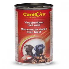 Canifors Meat Chunks with Beef 410g (12/pack) | DOGS | Dog Food | Wet Food