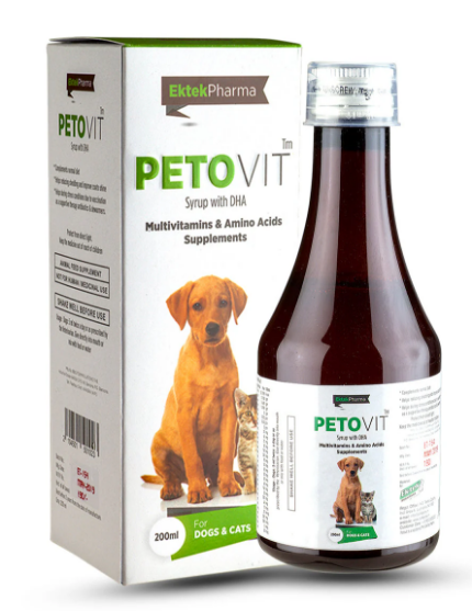 Picture of Pet-O-Vit Syrup 200 ml