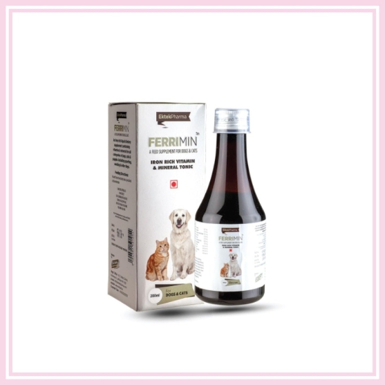 Picture of Ektek Pharma Ferrimin Syrup for Dogs & Cats (200ml)
