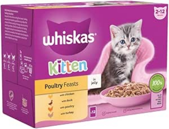Picture of Whiskas fish favourites  Jelly 85g(12/pack)    