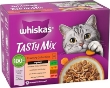 Picture of WHISKAS TASTY MIX Adult Wet Cat Food in Gravy 12x85g Country Collection 