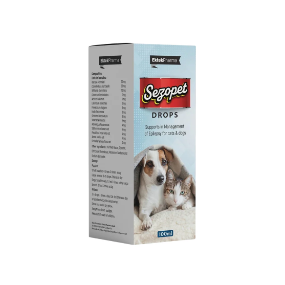 Picture of ektek Sezopet Drops 100 ml