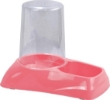 Picture of Pet Cat & Dog Dry Food & Water Feeder Dispenser Station 3L (Pink)