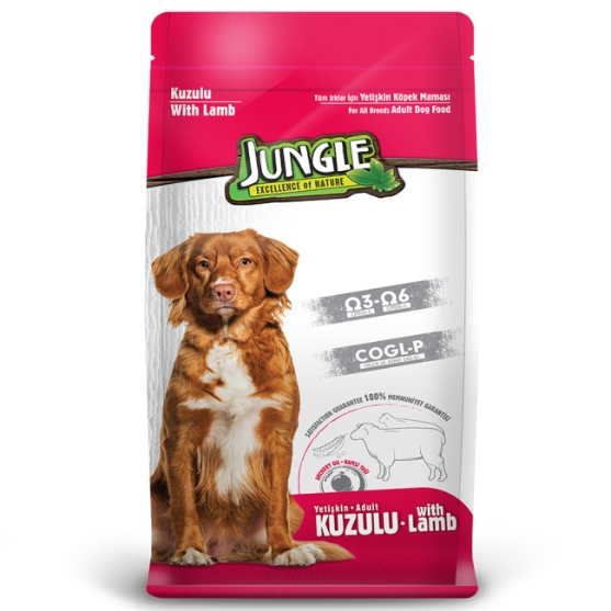Picture of Jungle Excellence of Nature Adult Dry Dog Food with Lamb   15kg