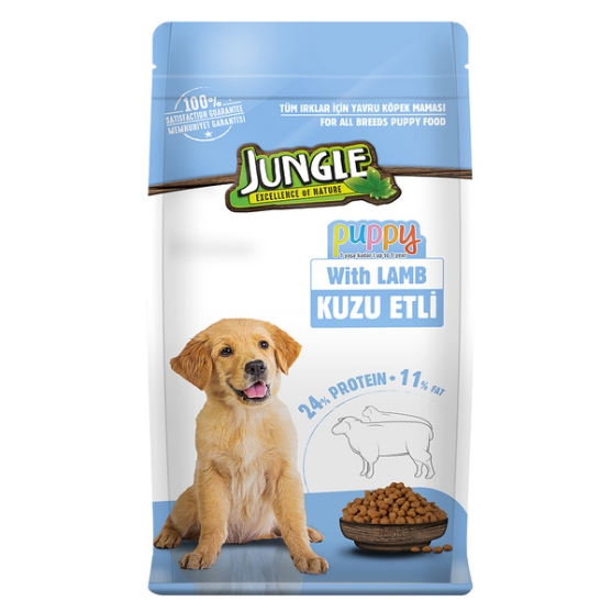 Picture of Jungle Excellence of Nature Puppy Dog Food with Lamb  15Kg