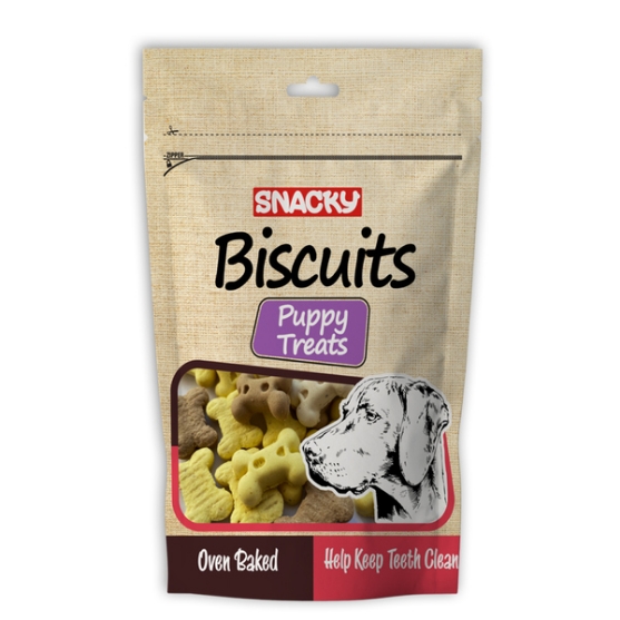 Picture of  Snacky Biscuits Puppy oven-baked  Treats 200g