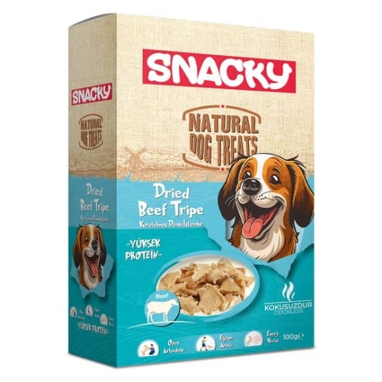 Picture of Snacky Natural Dried Beef Tripe,  100g