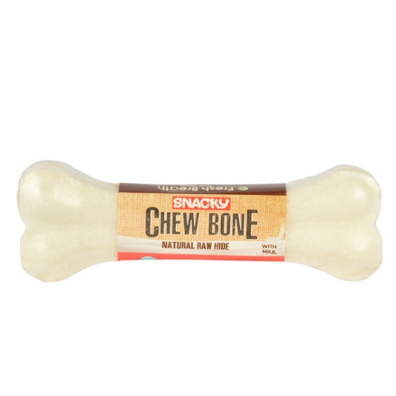 Picture of Snacky Natural Chew Bone with milk  (15cm) 