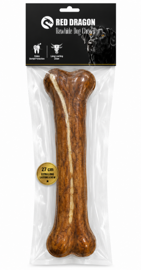 Picture of Red Dragon Rawhide Dog smoked  beef Chews  (27 cm)
