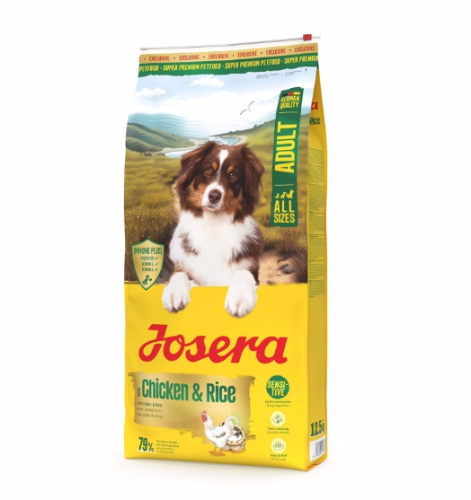 Picture of Josera Adult Chicken & Rice Premium Dry Dog Food  12.5 kg