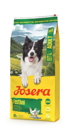 Picture of Josera Festival Adult Dry Dog Food - Salmon & Chicken 12.5kg