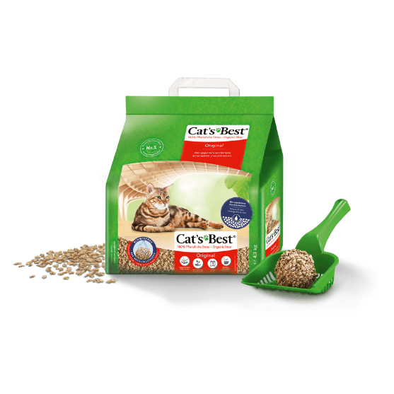 Picture of Cat’s Best Original Cat Litter 20L