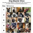 Picture of Humane Rubber Basket Dog Muzzle