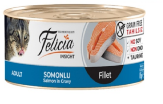 Picture of Felicia Salmon in Gravy 85g Can (12/pack)