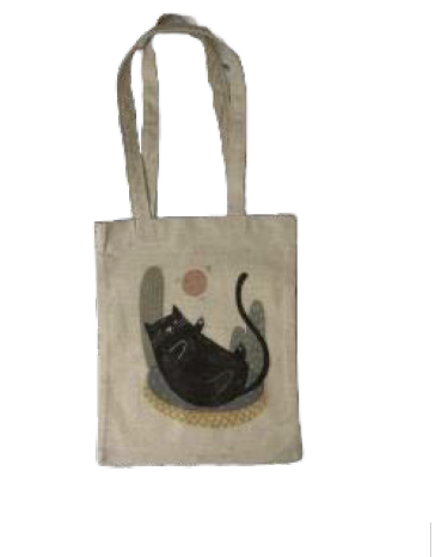 Picture of Tote Bag (Black Cat)