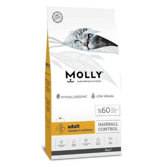 Picture of Molly Chicken & Anchovy Cat Food 2kg