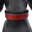 Picture of  Premium red leather dog collar measuring 3 cm 