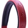 Picture of  Premium red leather dog collar measuring 3 cm 