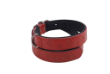 Picture of  Premium red leather dog collar measuring 3 cm 