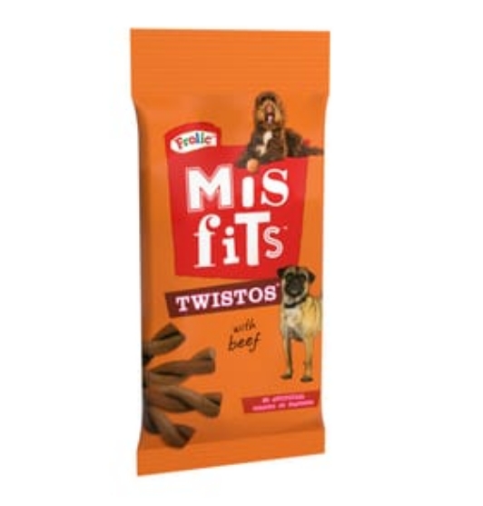 Picture of Frolic Misfits Twistos with Beef (105g) 