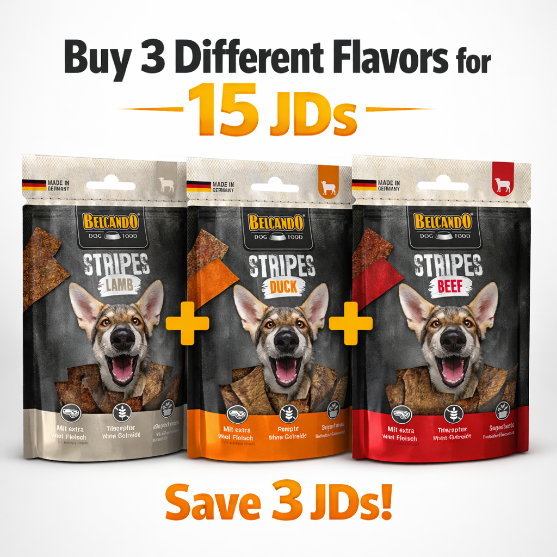 Picture of Belcando Strips Beef /Duck/Lamb 70g (3/pack)  