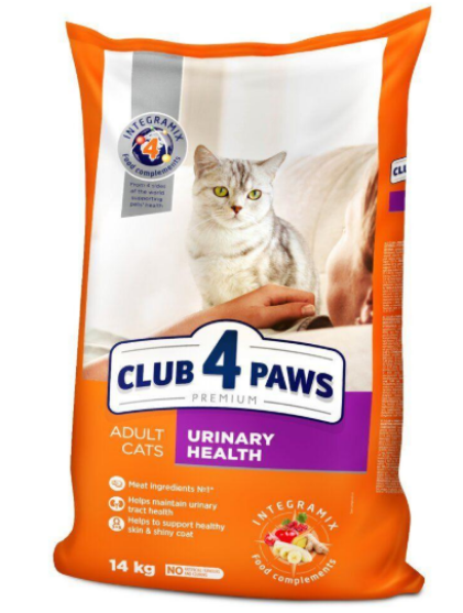 Picture of Club4PawsUrinary Health Cat Food (14kg)