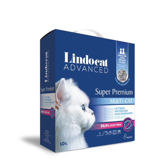 Picture of Lindocat Advanced Super Premium Multi-Cat Litter 10L