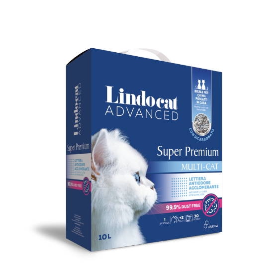 Picture of Lindocat Advanced Super Premium Extra Strong Clumping Cat Litter (10L)