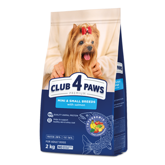 Picture of Club4Paws Mini & Small Breeds  Salmon 2kg
