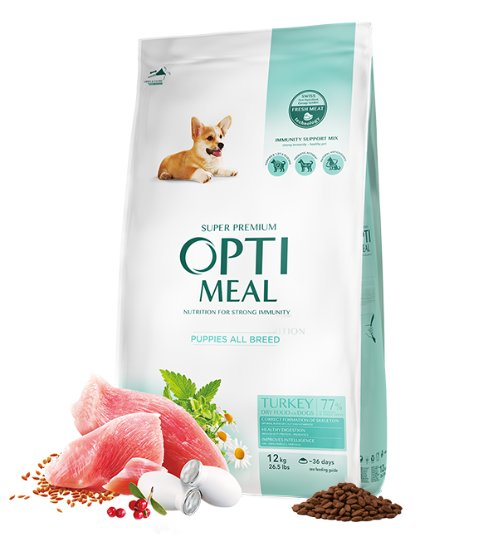 Picture of Optimal all breed Puppy Turkey 12kg