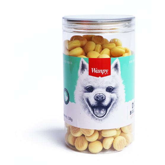 Picture of Product Name: Wanpy Dog Biscuits Little Ball (Cheese Flavor)