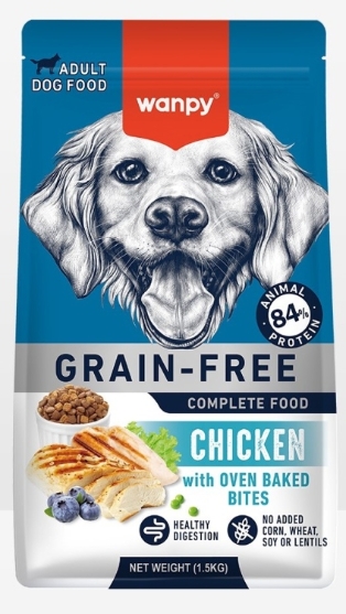 Picture of Wanpy Grain-Free  Chicken Recipe with Oven-Baked Bites 12kg