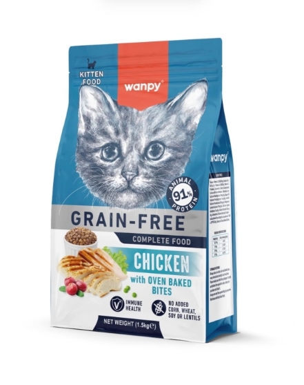 Picture of Wanpy Kitten  oven baked   Chicken 1.5kg