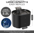 Picture of PurrStream 2.2L Ultra-Quiet Automatic Pet Water Fountain (Matte Black)